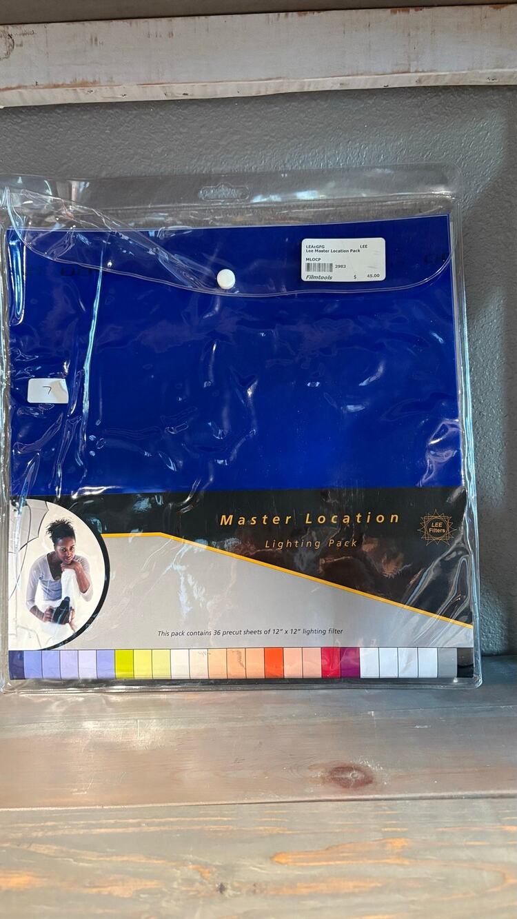 Master Location Lighting Pack Lee Filters 12x12 30 precut sheets